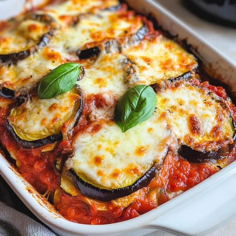 Aubergine-Zucchini-Auflauf