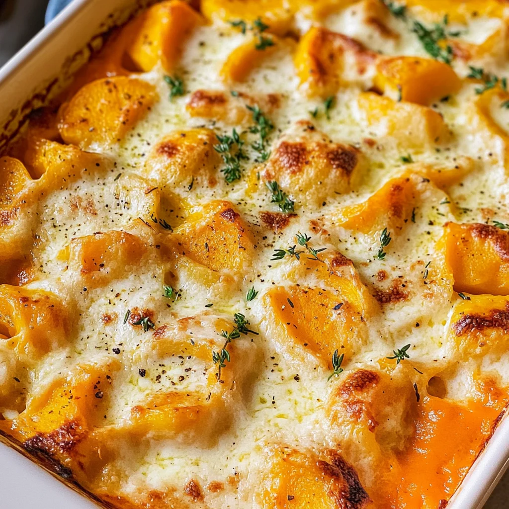 Butternut-Kürbis-Auflauf