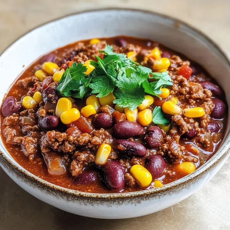 Chili con Carne mit Schokolade