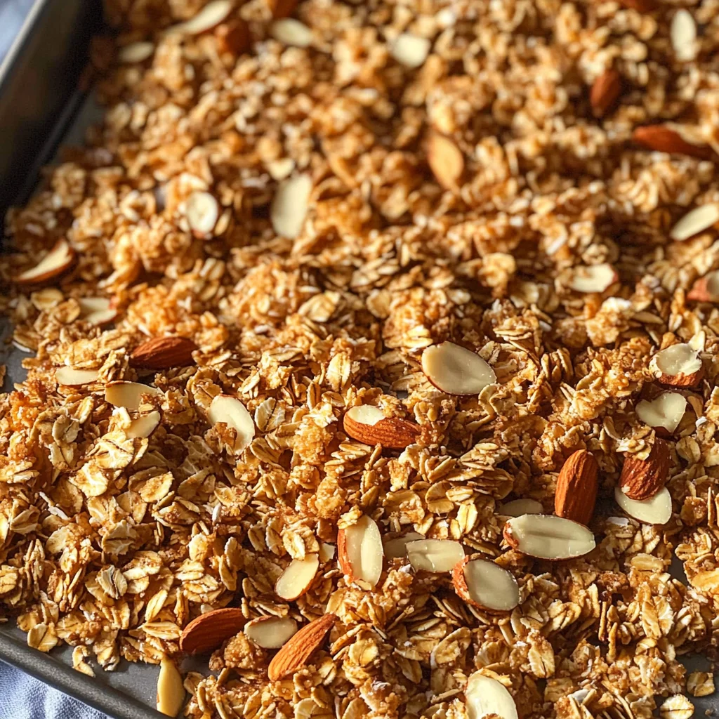 Granola selber machen - knusprig & einfach