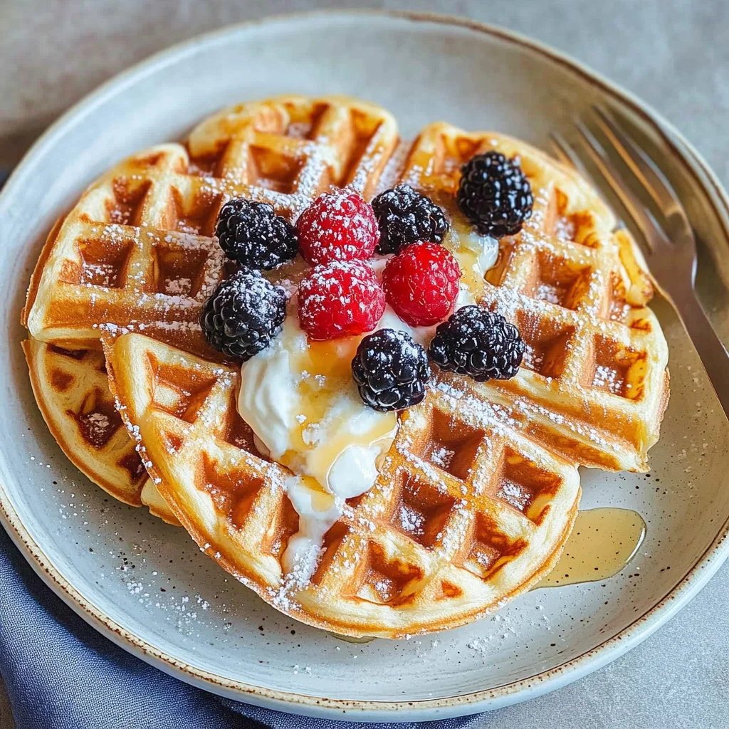 Joghurt-Waffeln