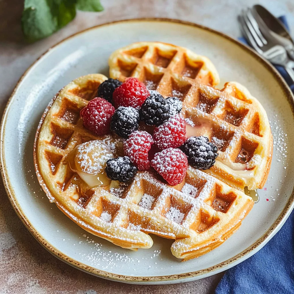 Joghurt-Waffeln