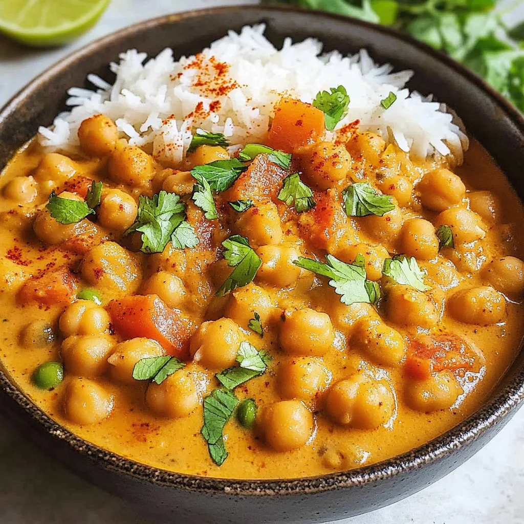 Kichererbsen-Curry