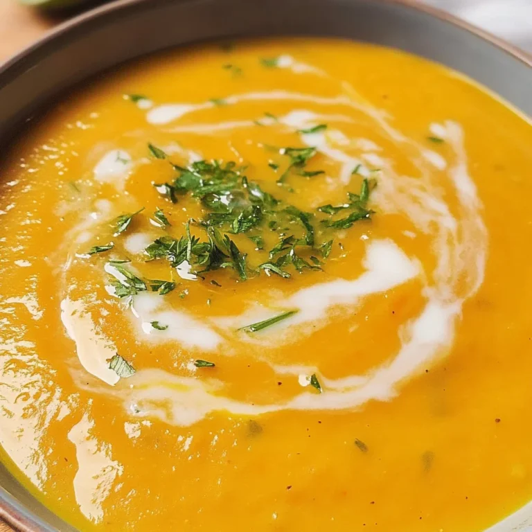Kürbissuppe mit Kokosmilch und Ingwer