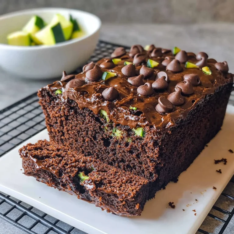 Schoko-Zucchini-Kuchen - saftig & schnell