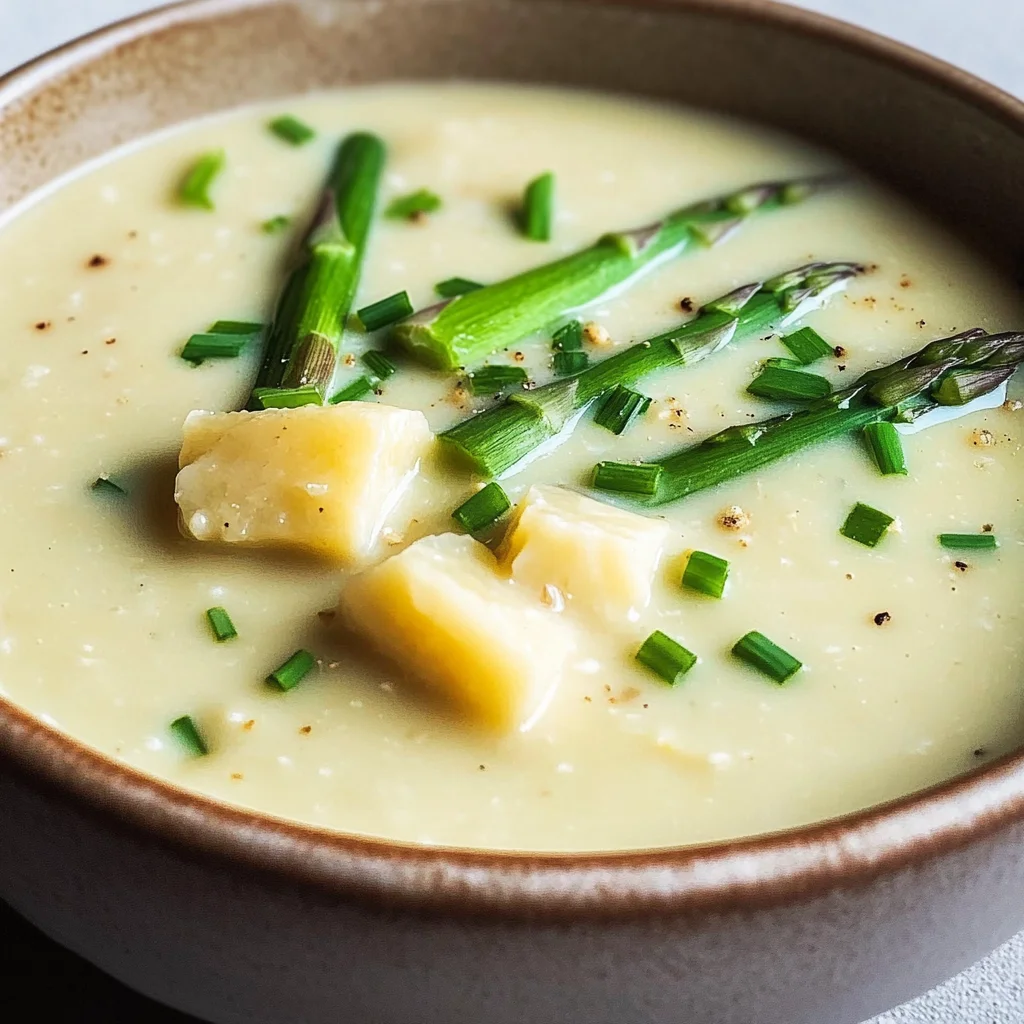 Spargelcremesuppe - einfach & wie von Oma