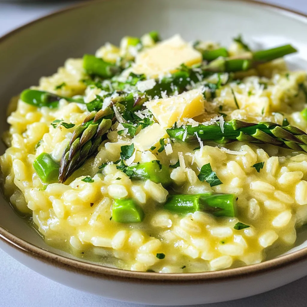 Spargelrisotto