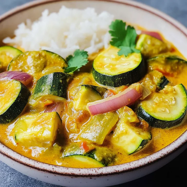 Zucchini-Curry