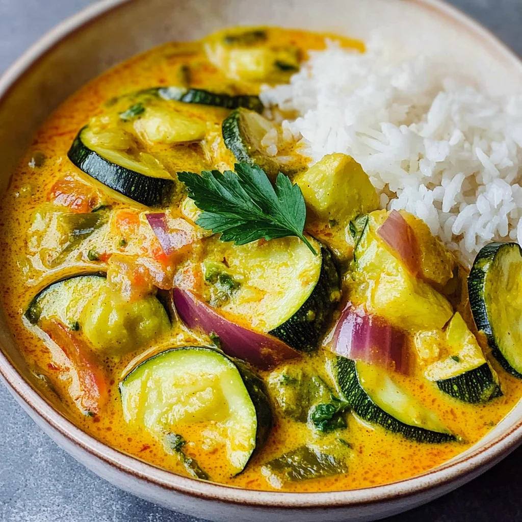 Zucchini-Curry