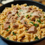 Cremige One Pot Pasta mit Thunfisch