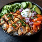 Döner-Bowl mit Hähnchen