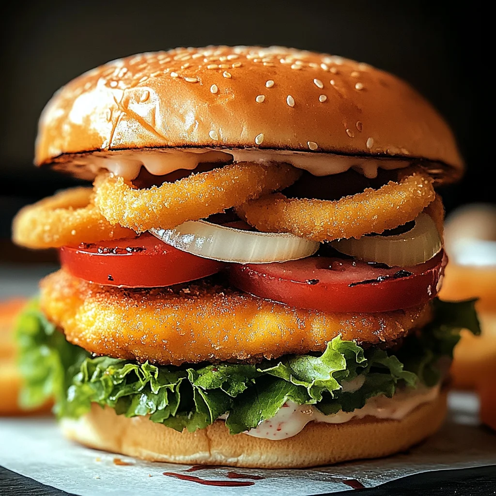 Fischstäbchen-Burger
