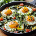 Grüne Shakshuka
