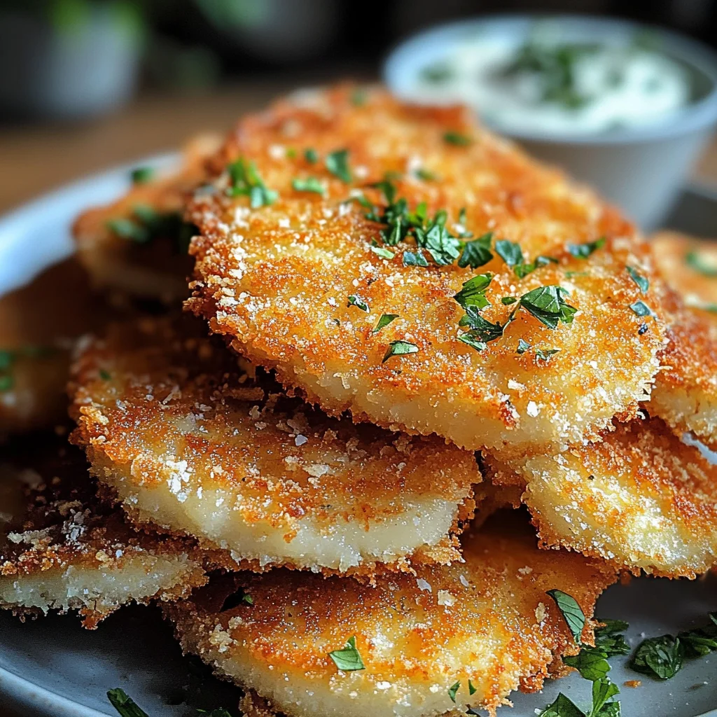 Knuspriges Kohlrabischnitzel