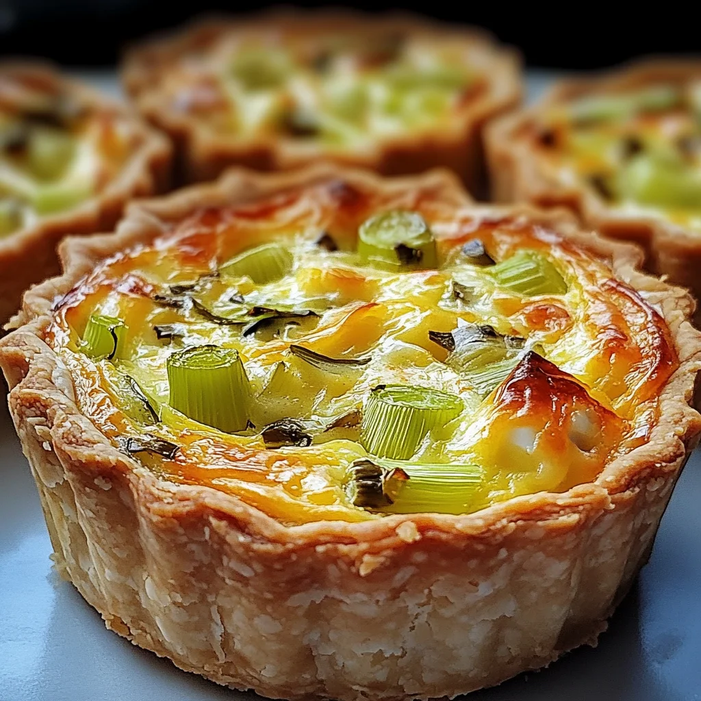 Mini-Lauch-Quiche (Glutenfrei)