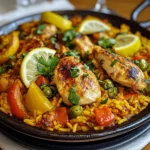 Paella mit Hähnchen
