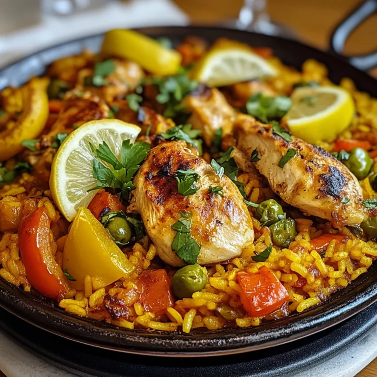 Paella mit Hähnchen