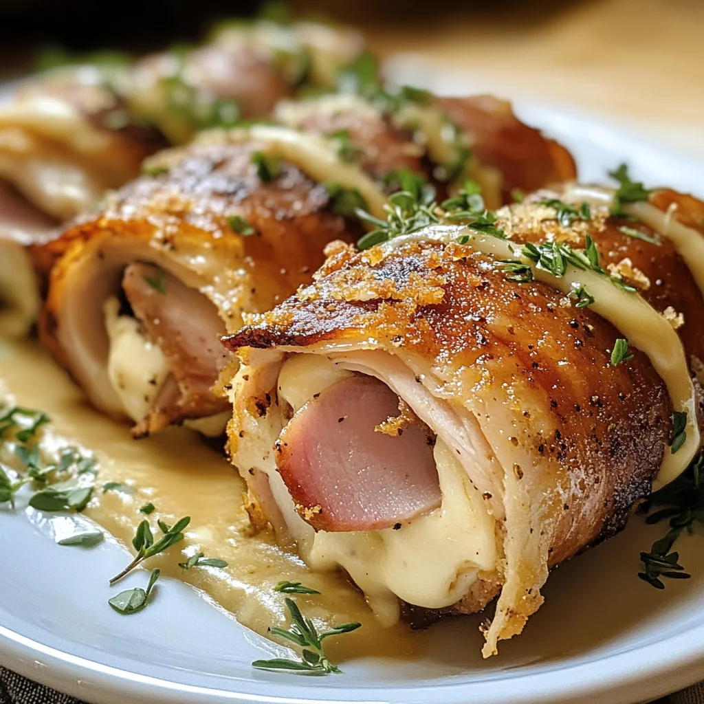 Puten-Schinken-Rouladen