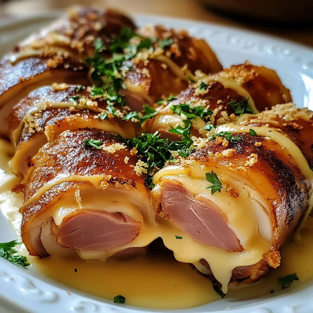 Puten-Schinken-Rouladen