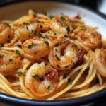 Spaghetti mit Garnelen: Knoblauch-Chili Genuss