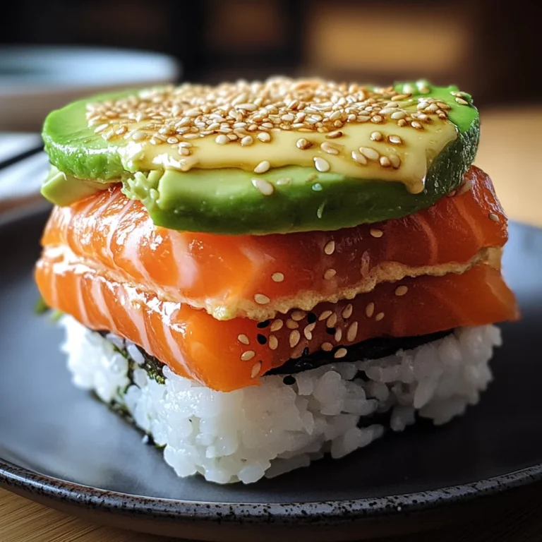 Sushi-Burger – Ein glutenfreies Rezept mit Avocado und Lachs