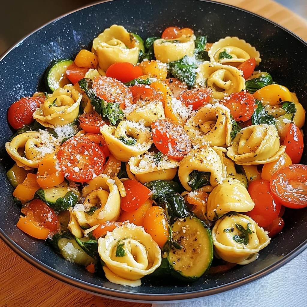 Tortellini-Gemüsepfanne