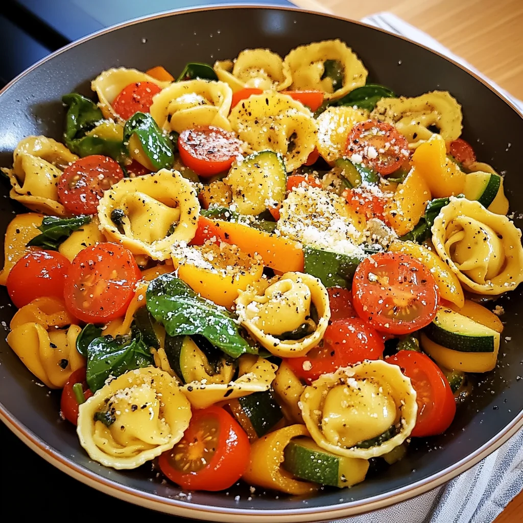 Tortellini-Gemüsepfanne