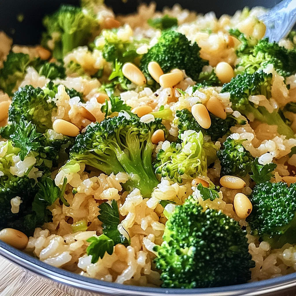 Brokkoli-Reis-Pfanne