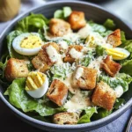 Knuspriger Caesar-Salat