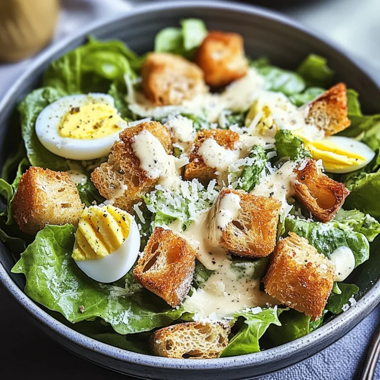 Knuspriger Caesar-Salat