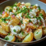 Knuspriger Kartoffelsalat