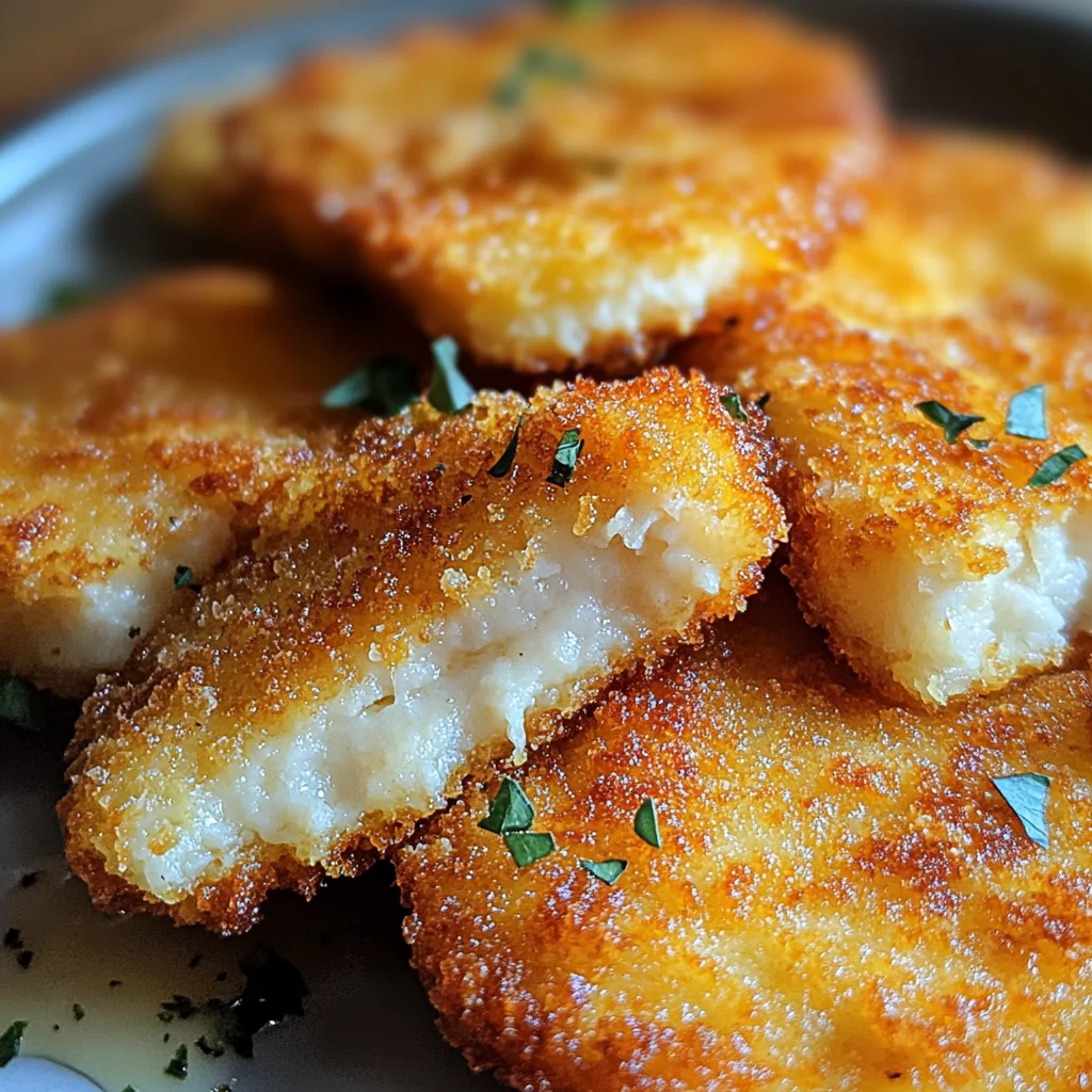 Knuspriges Kohlrabischnitzel