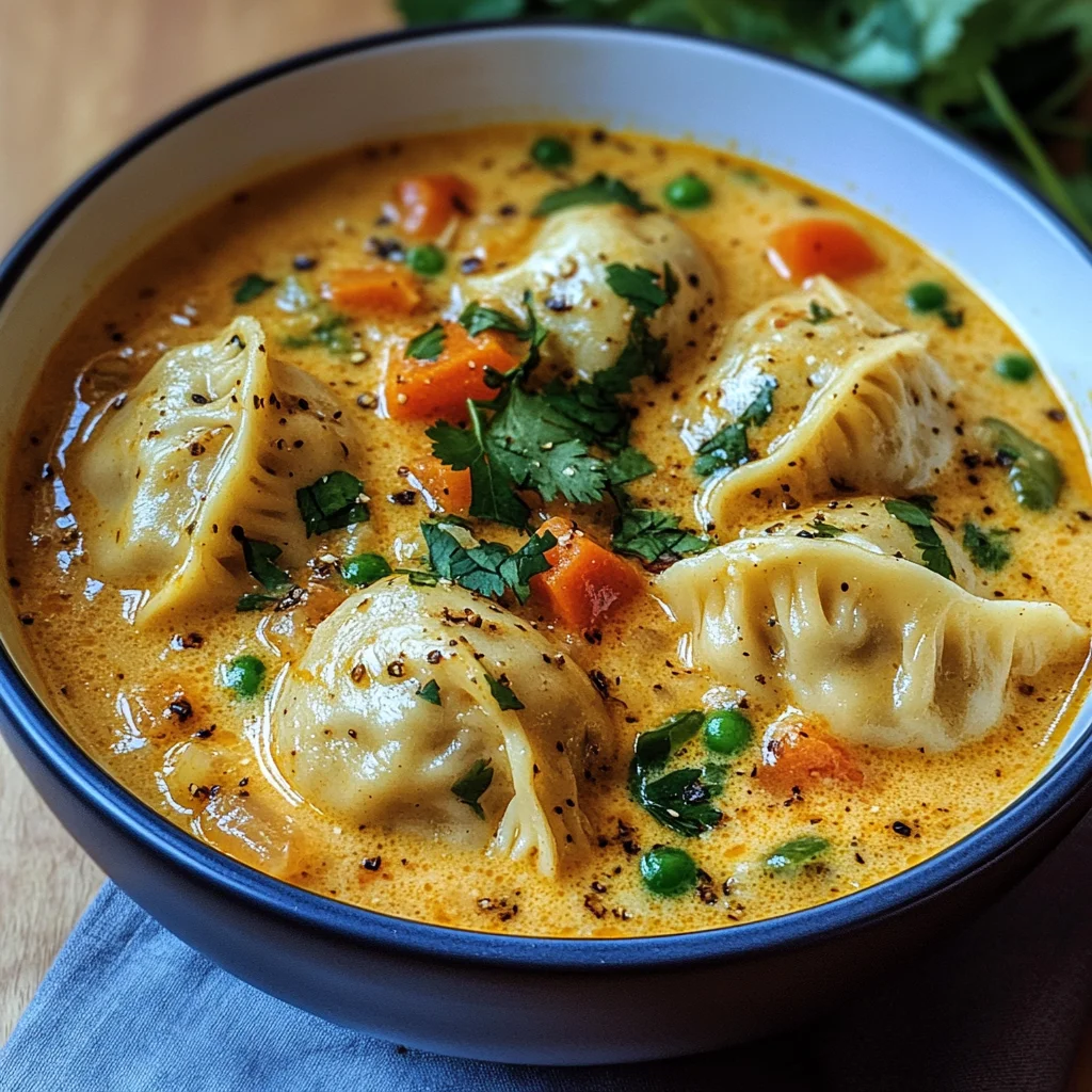 Kokosnuss-Curry-Suppe