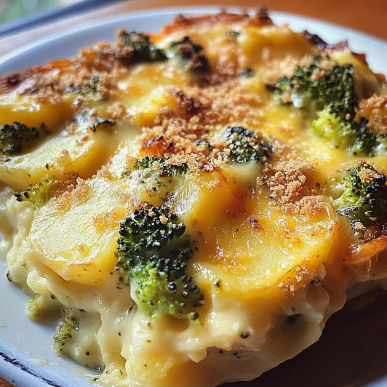 Schneller Brokkoli-Kartoffel-Auflauf