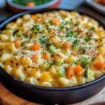 Spätzleauflauf mit Gemüse