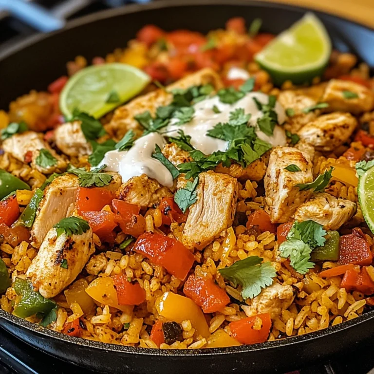 Taco-Pfanne mit Huhn und Reis