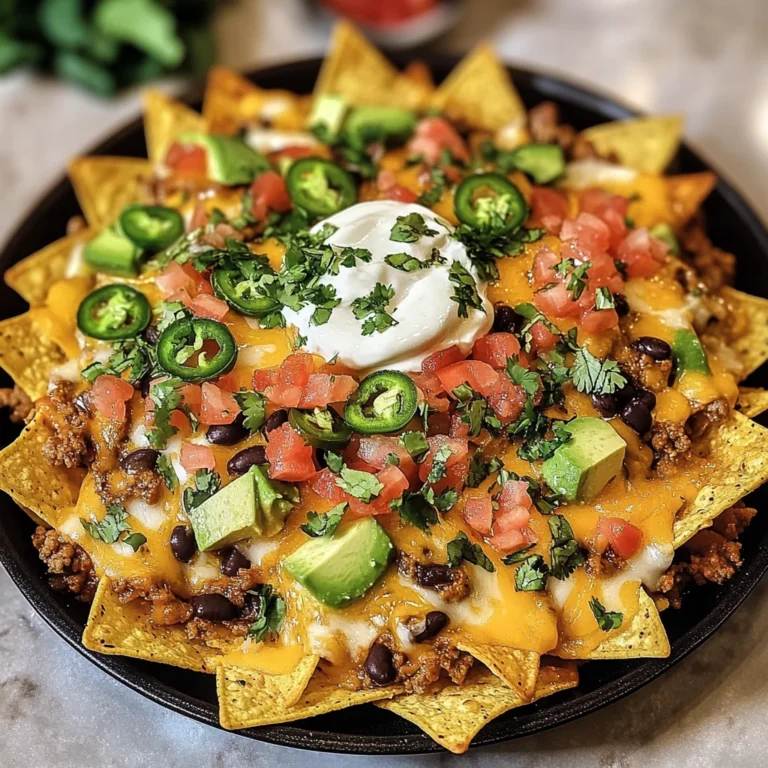 Überbackene Nachos nach Mexikanischer Art