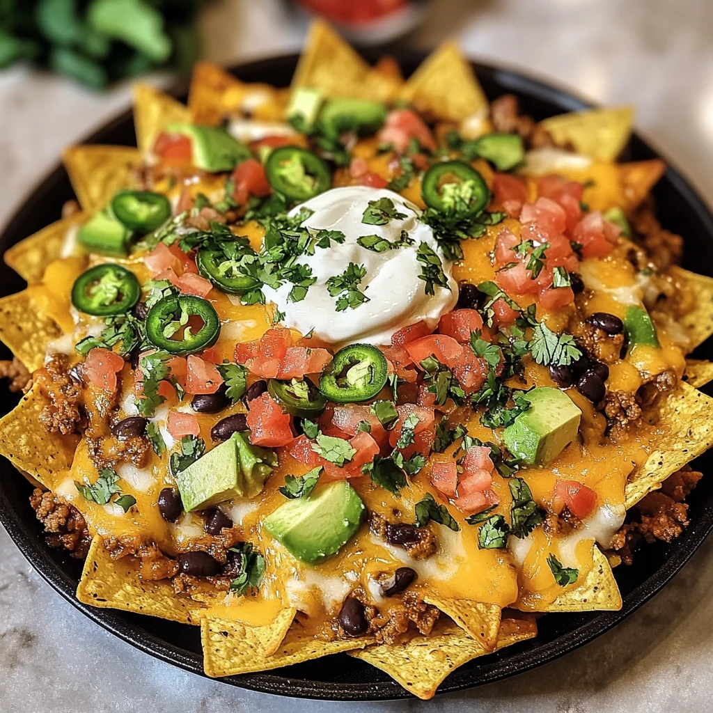 Überbackene Nachos nach Mexikanischer Art
