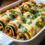 Zucchini Enchilada Roll-Ups