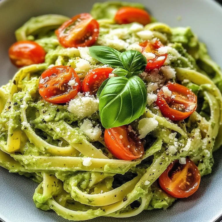 Cremige Avocado Pasta: Ein Unglaublich Essenzieller Genuss für Veganer