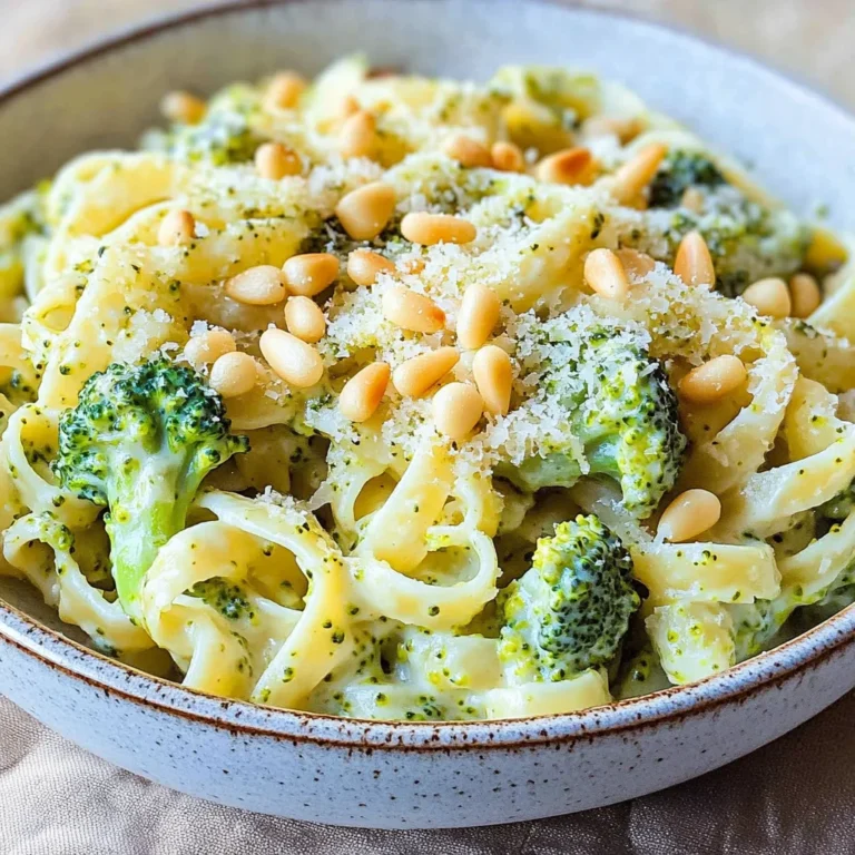 Cremige Brokkoli-Pasta