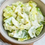 Eisbergsalat-Dressing mit Schmand und Zitrone