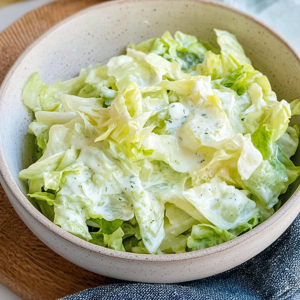 Eisbergsalat-Dressing