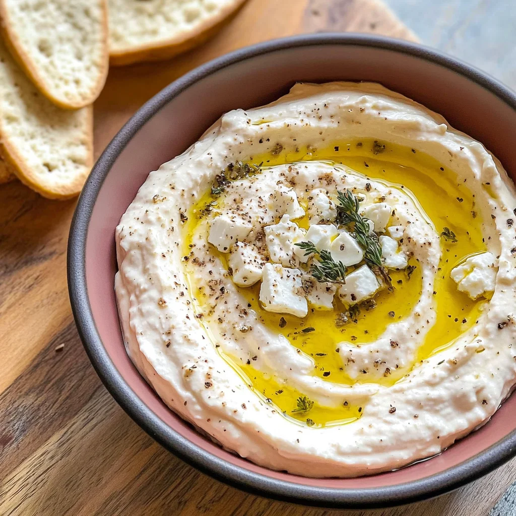 Feta Creme Dip wie vom Griechen - unfassbar lecker & einfach