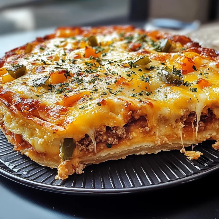 Feurige Tortilla-Torte mit Überbackenem Käse