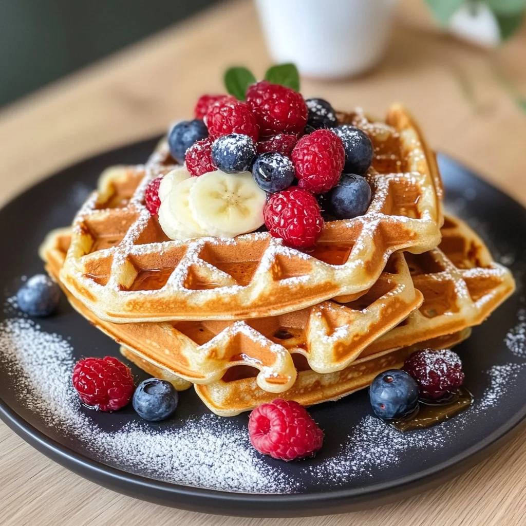 Fluffige Waffeln nach Omas Rezept