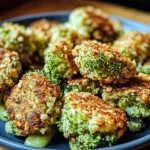 Gesunde Brokkoli Nuggets mit Haferflocken