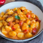 Gnocchi Rezept mit Paprika-Frischkäse-Soße