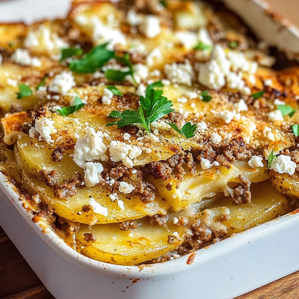 Kartoffel-Hackfleisch-Auflauf