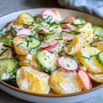 Kartoffelsalat mit Joghurt & Gurke